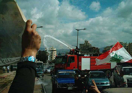 Protest against Syrian occupation